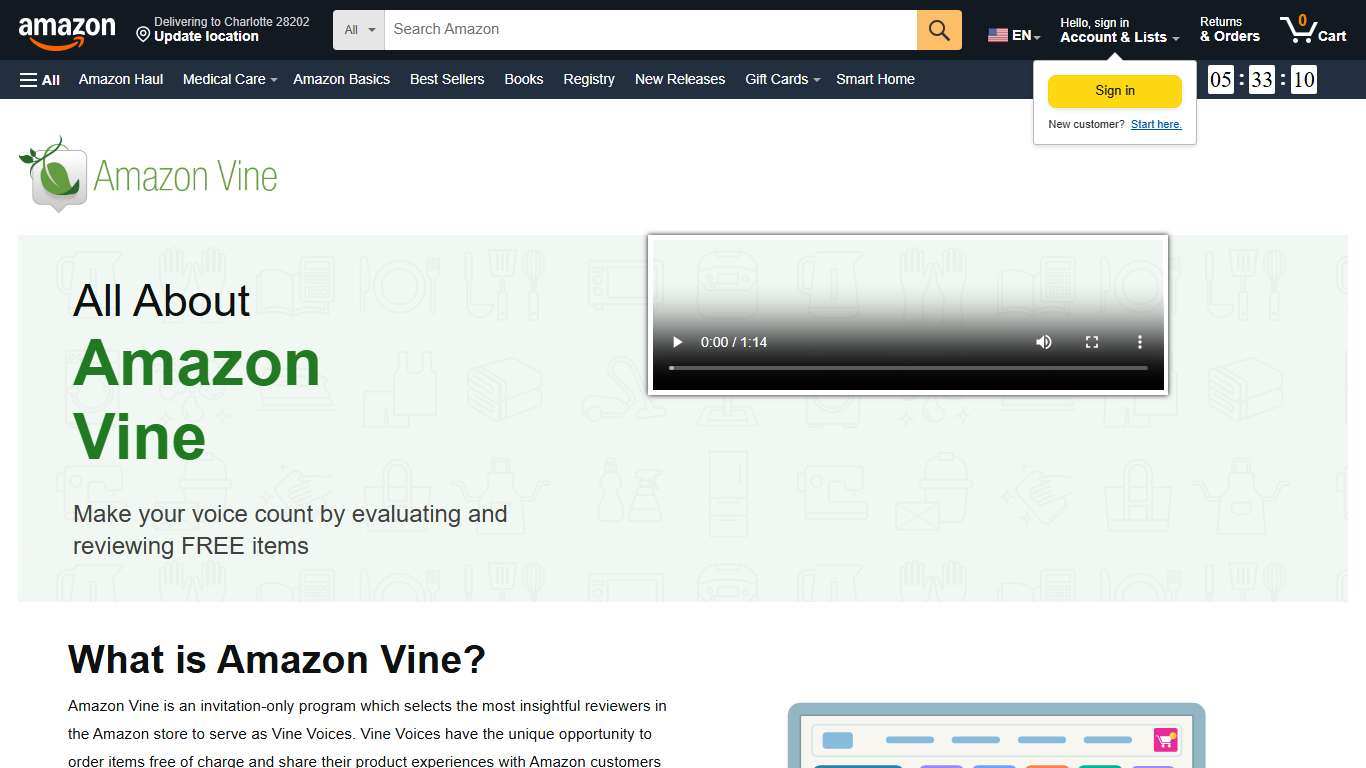 Amazon Vine